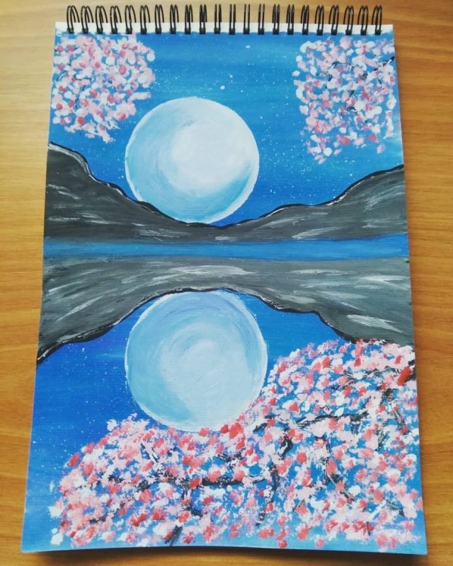 Картинки нарисованные гуашью