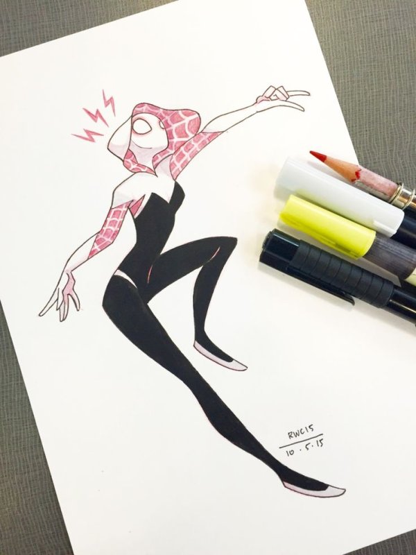 Рисунки для скетчбука Marvel легкие