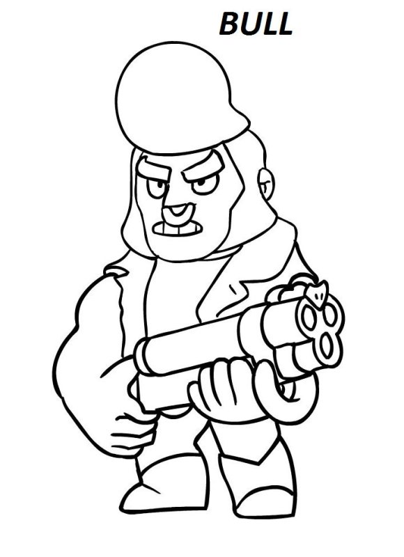 Раскраски Браво старс Эль Примо