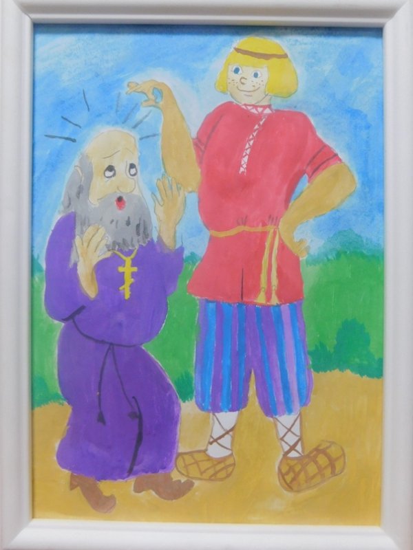 Сказка Пушкина о попе и работнике его Балде