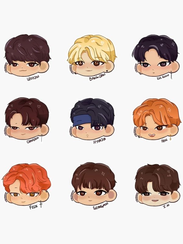 Наклейки Stray Kids Феликс