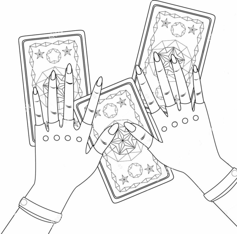 Векторные изображения карт Таро