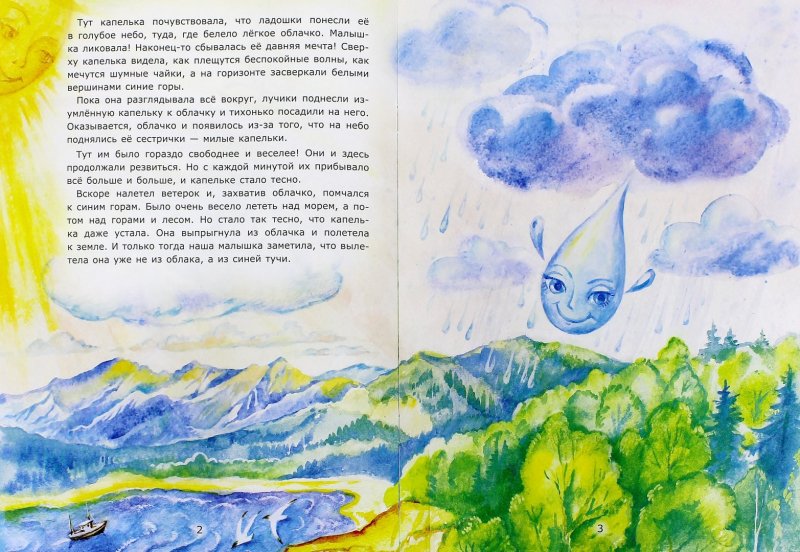 Сказка про капельку воды