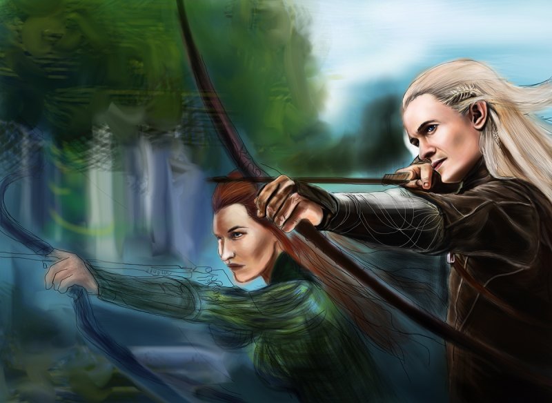 Эльфийка Тауриэль