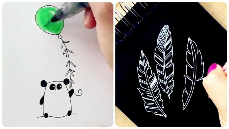 идеи для рисования легкие