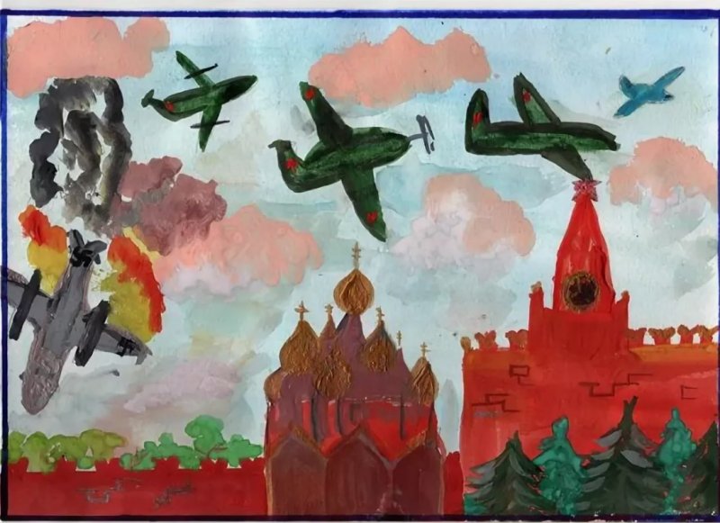 Битва за Москву рисунки