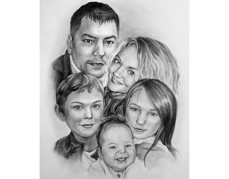 Семейный портрет Каран