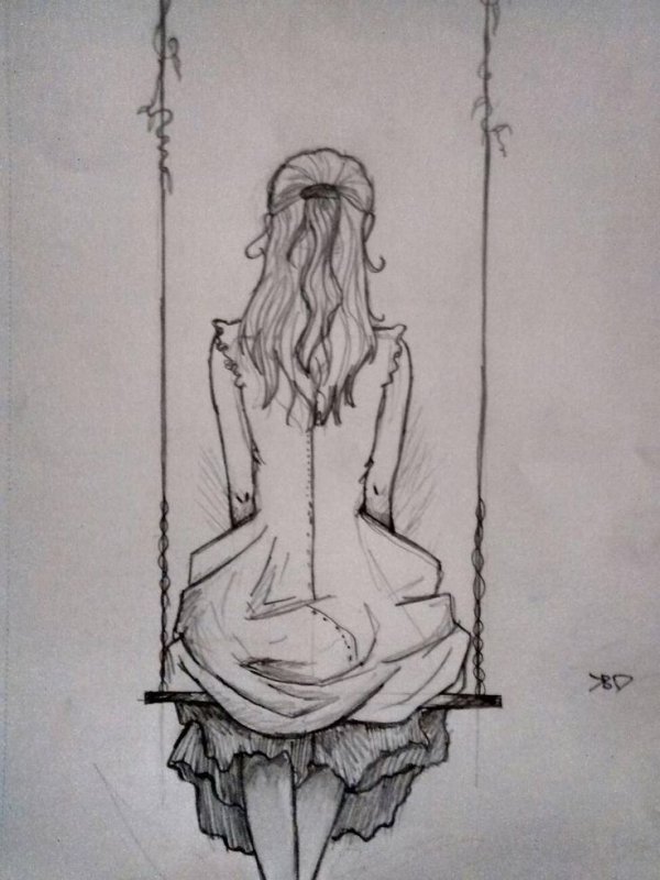 Оди рисунок карандашом