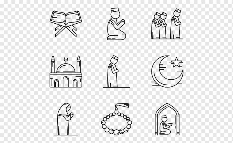 Рисунки на тему Ислам