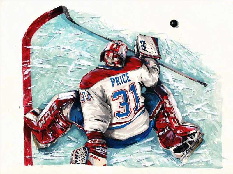 Хоккейный вратарь