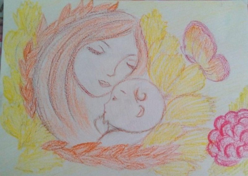 Рисунок мамы