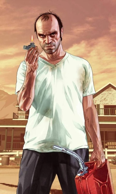 GTA 5 Тревор арт
