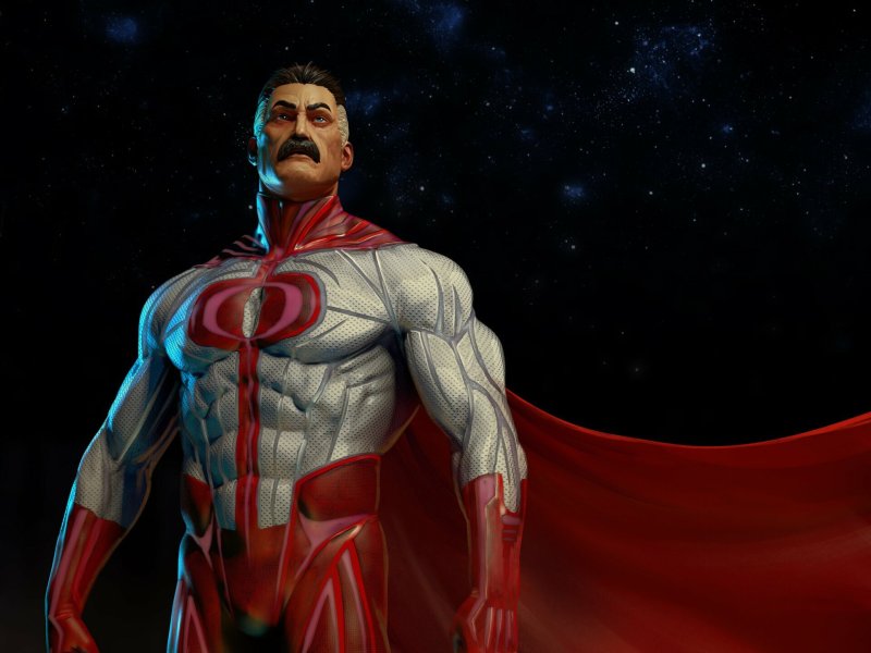 Нолан Грейсон Омни-Мэн арт