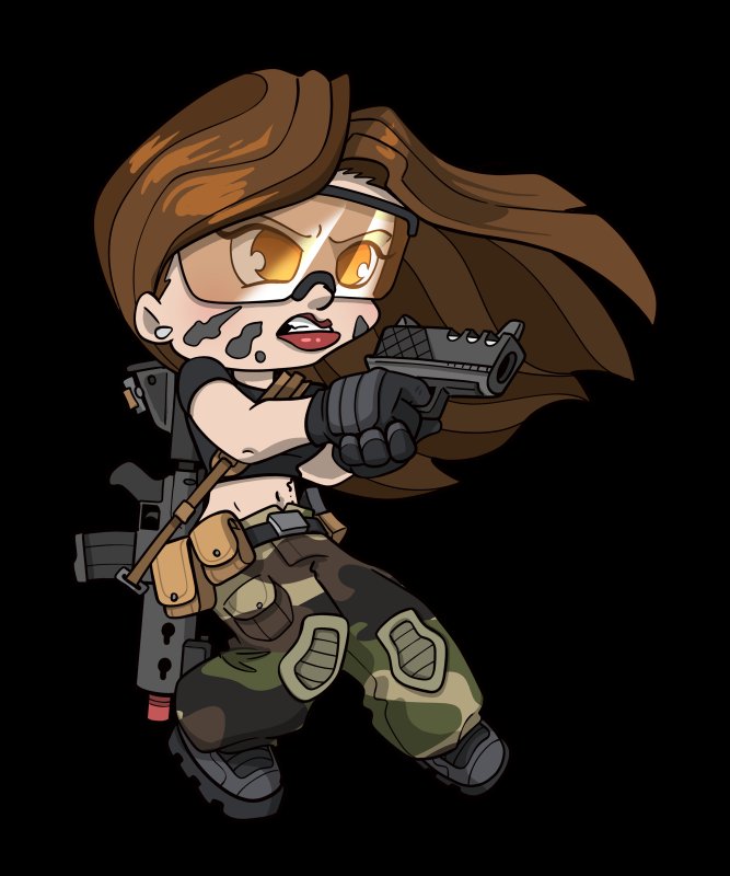 Modern Warfare Chibi