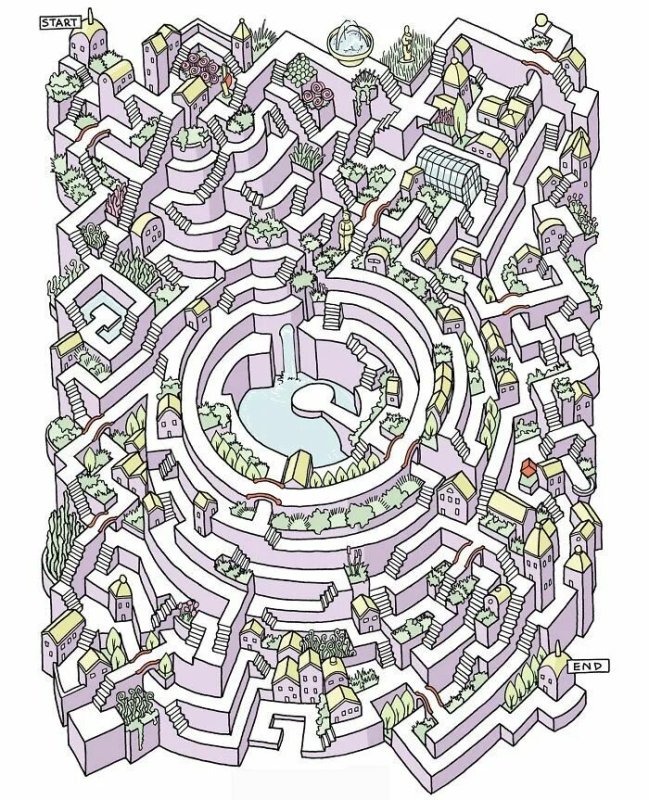 Лабиринт объемный