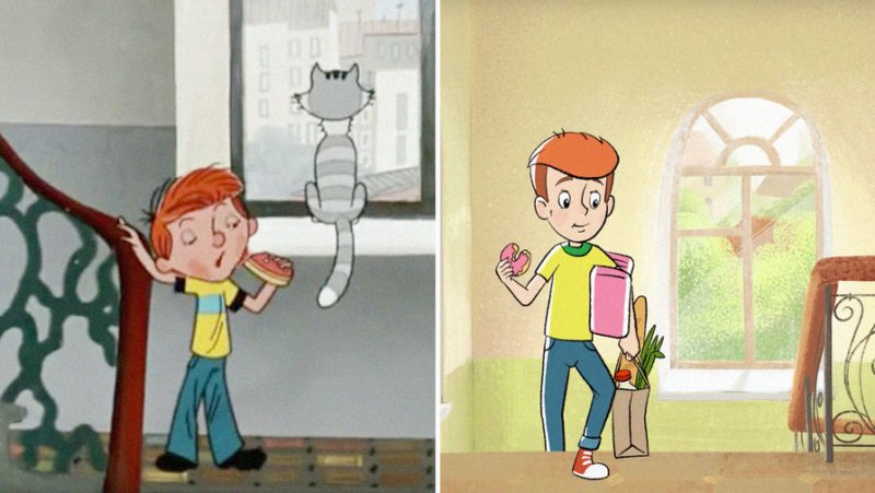 Дядя Федор из мультика Простоквашино