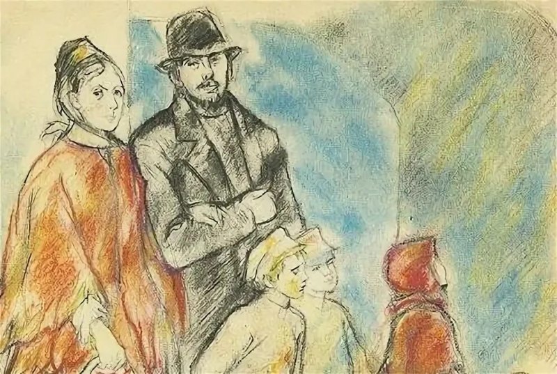 Куприн чудесный доктор рисунок