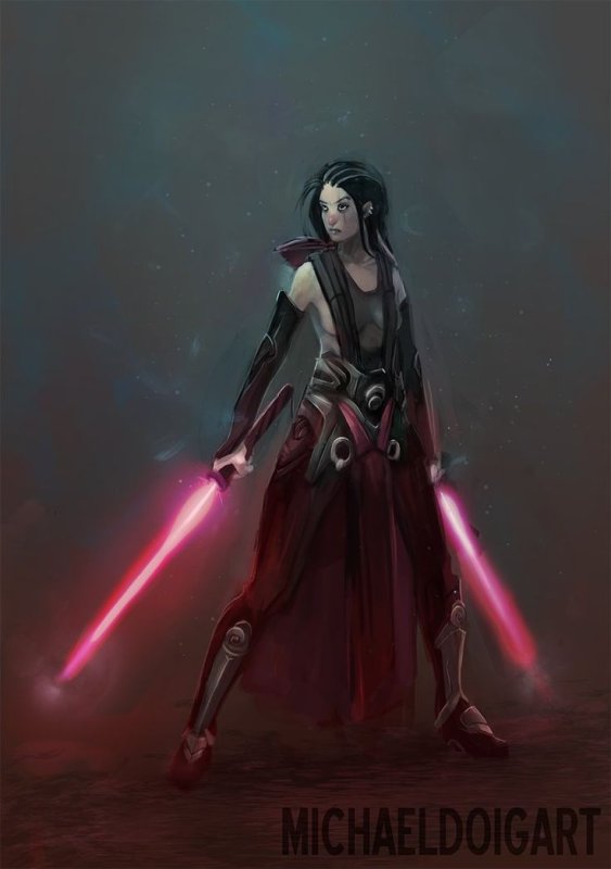 Star Wars девушка ситх
