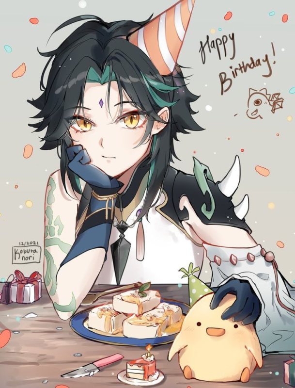 Сяо Геншин Импакт арт