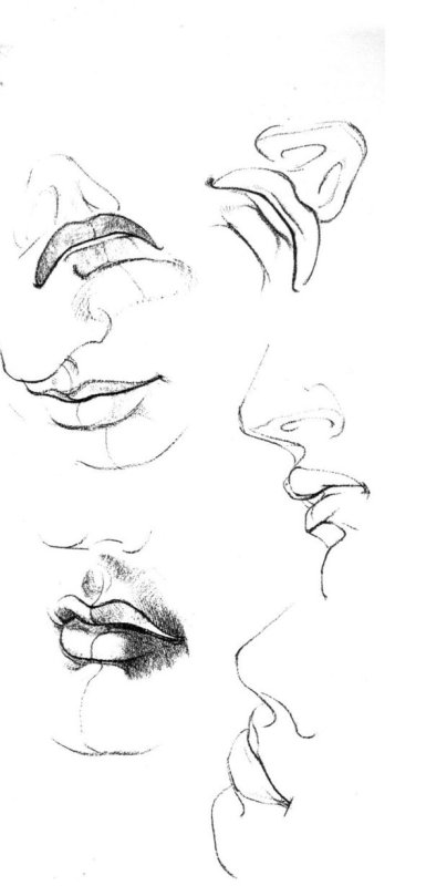 Губы рисунок