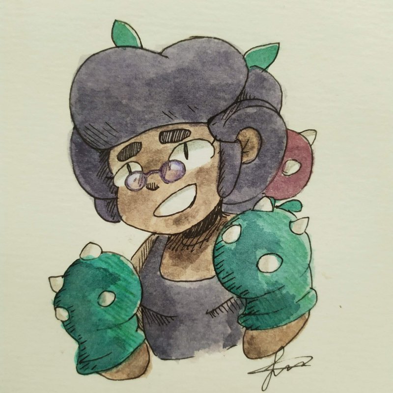 Эдгар рисунок Brawl Stars