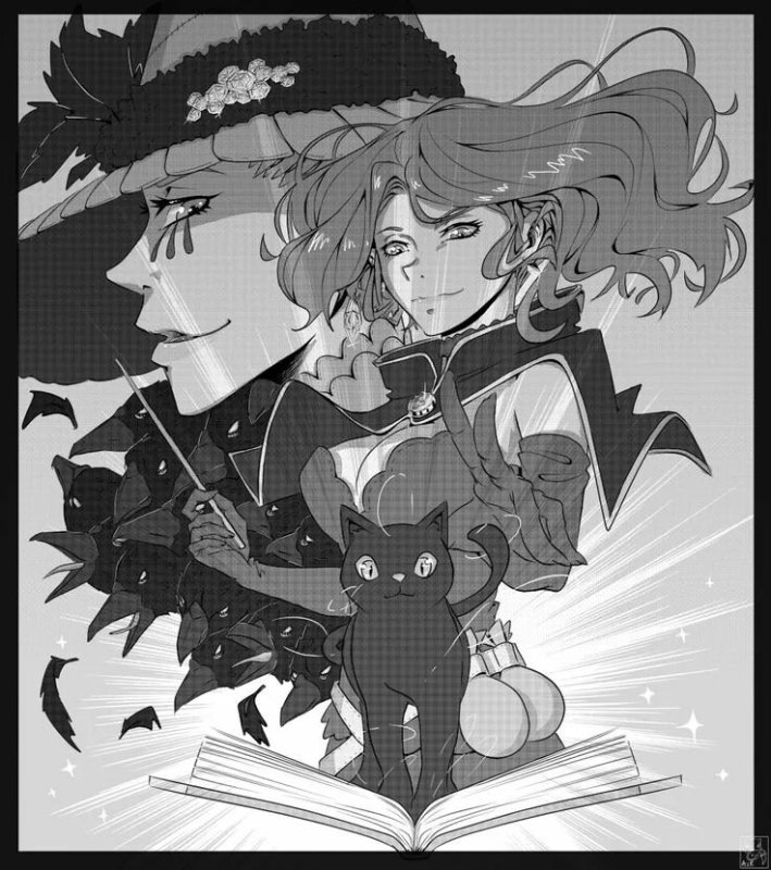 Чёрный Клевер Ванесса Энотека 18