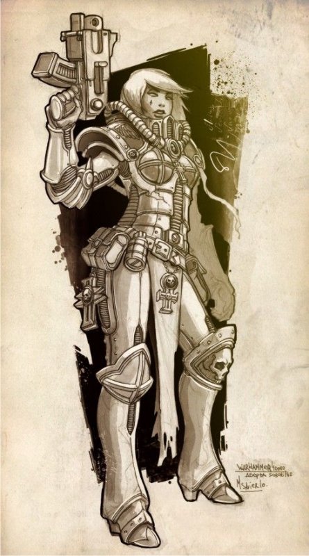 Сёстры битвы Warhammer