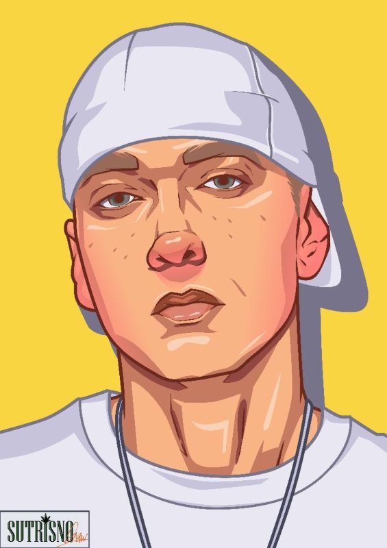 Эминем рисунок мультяшный