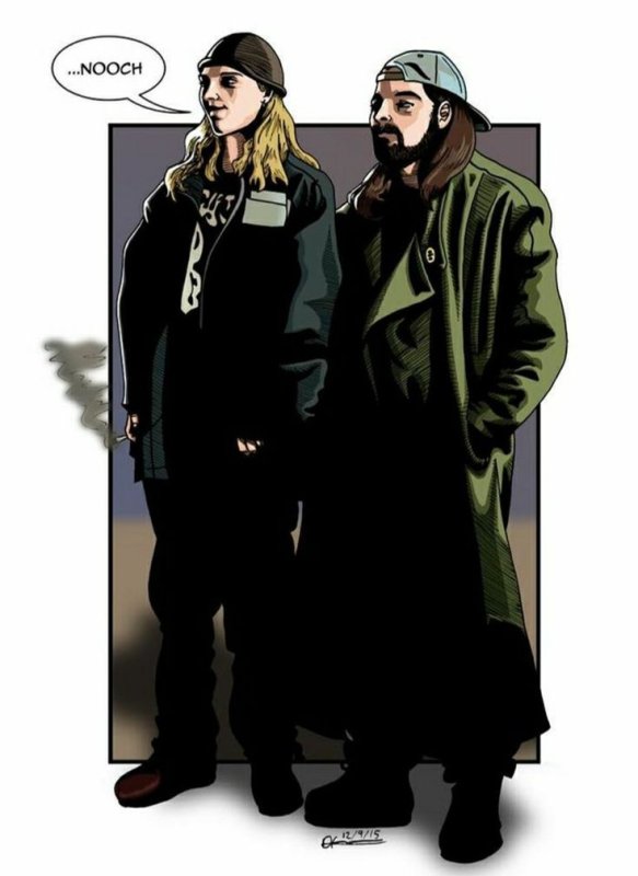Jay and Silent Bob Art