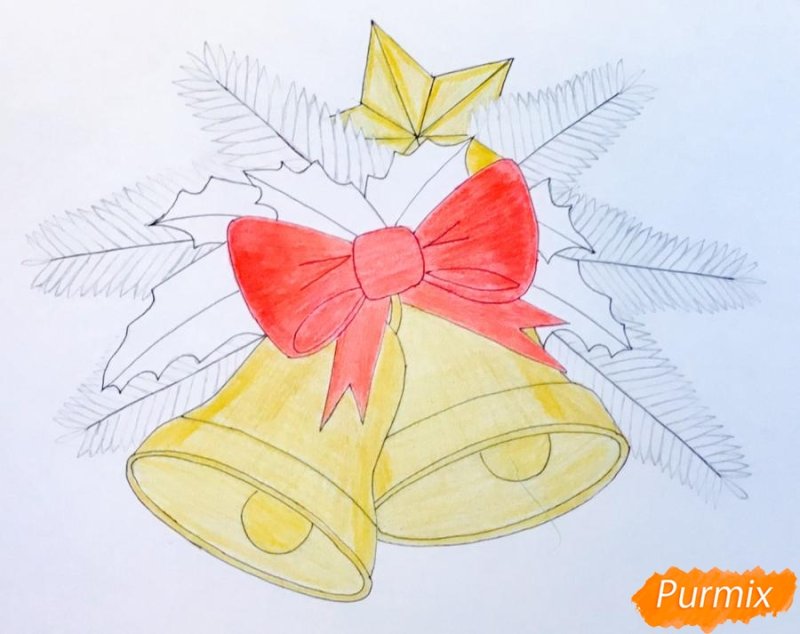 Колокольчик рисунок
