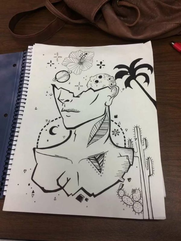 Рисунки для СКЕЙДЧ бука