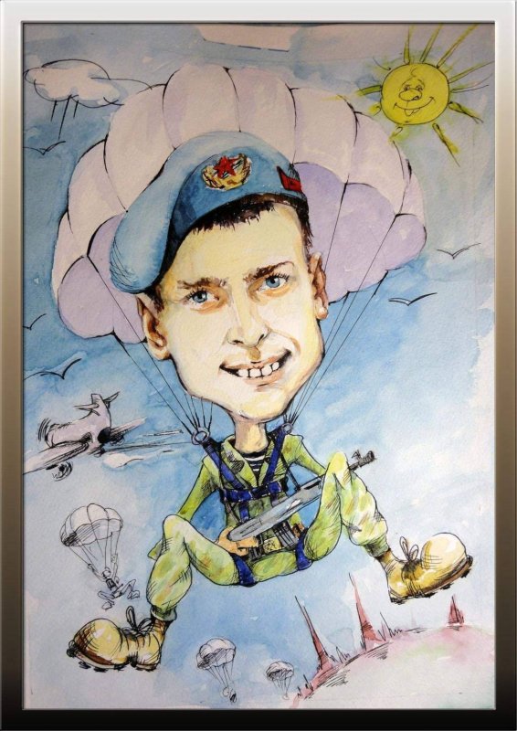 Шарж ВДВ