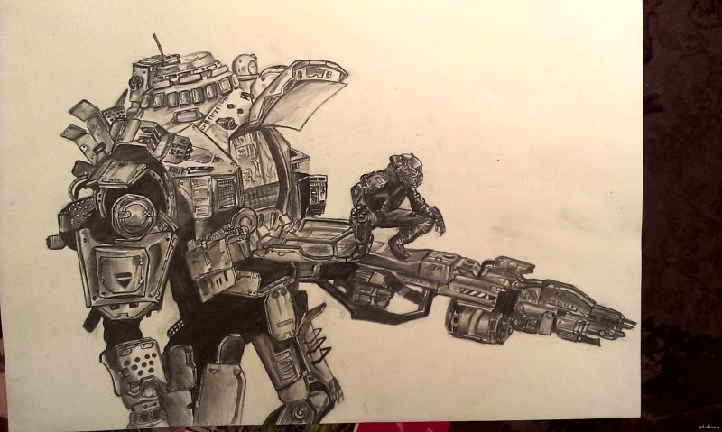 Titanfall 2 рисунки