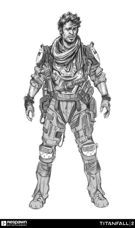 Гюрза Titanfall 2 Art