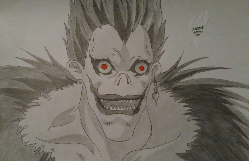 Рюк Бог смерти аниме