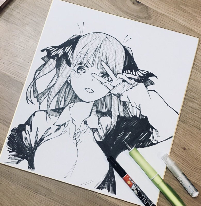 аниме скетч