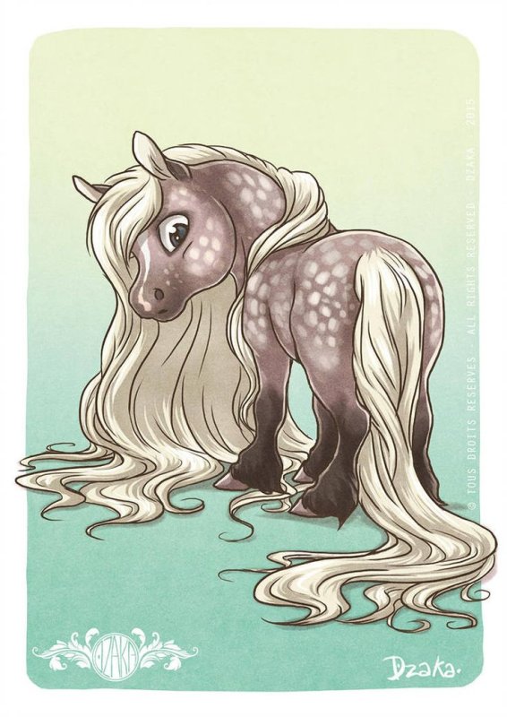 Нарисовать лошадь