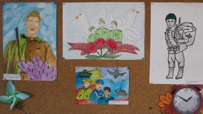 рисунок ко дню героя 9 декабря