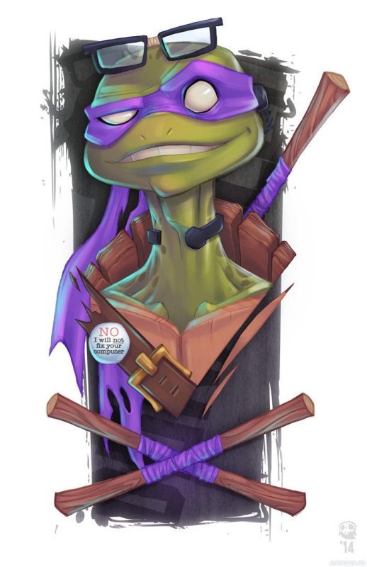 черепашка ниндзя донателло