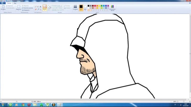 рисунки в паинте