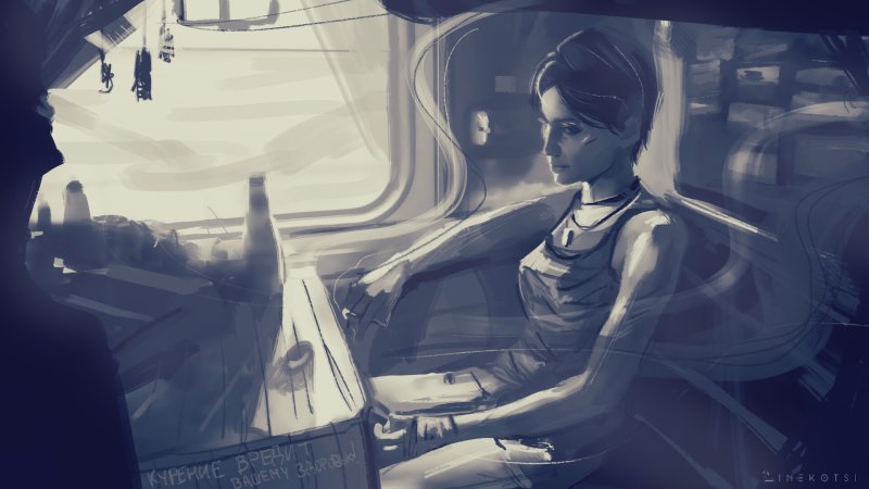 Metro Exodus Анна Фанарт