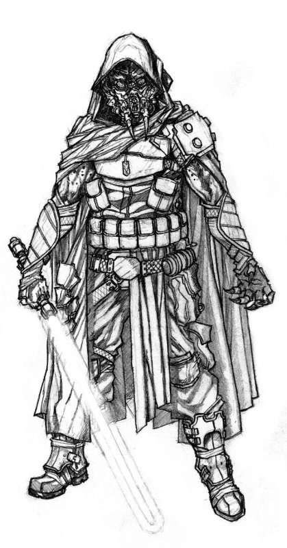 Джедай карандашом