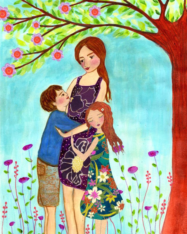 Рисунок мамы