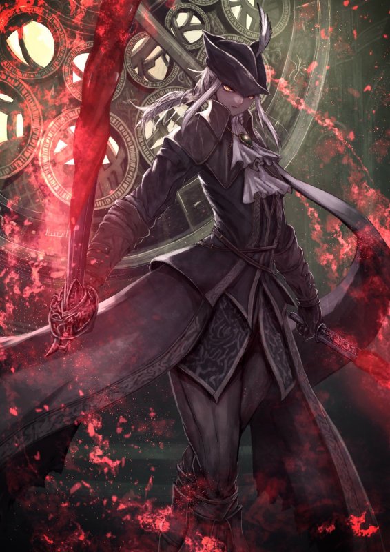 Lady Maria of the Astral Clocktower Bloodborne