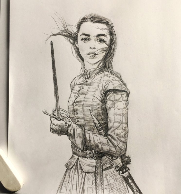 Арья Старк книжная