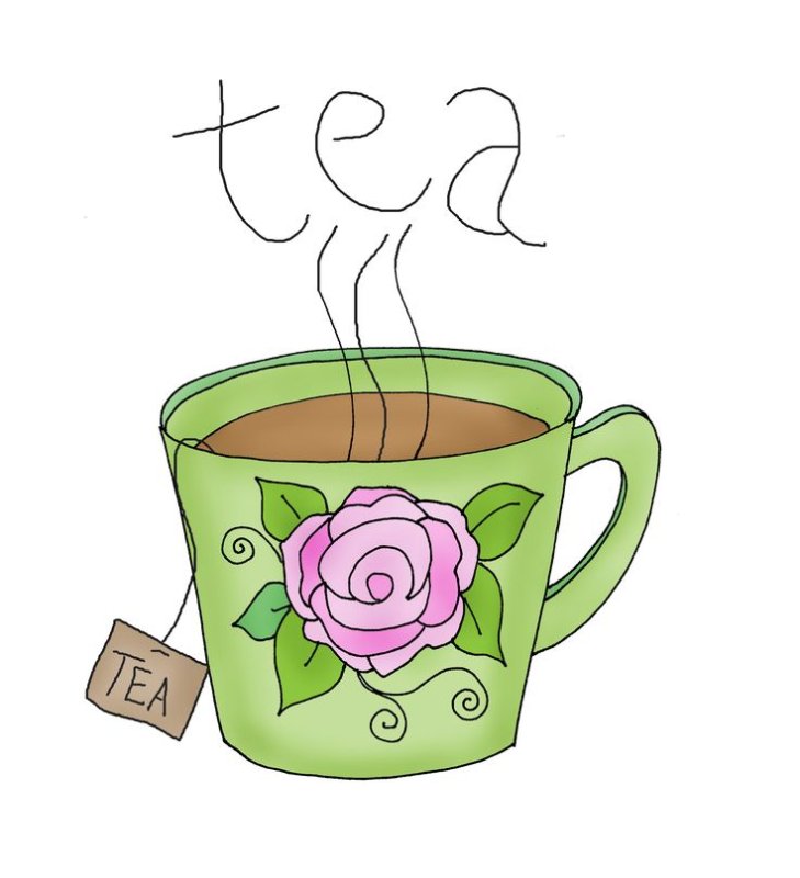 Чай для срисовки