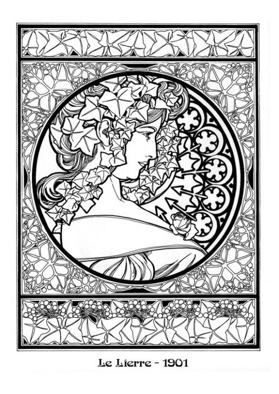 Орнаменты альфонса мухи