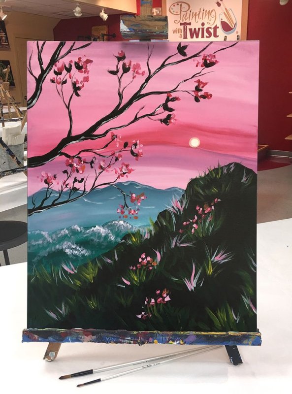Рисунки акрилом