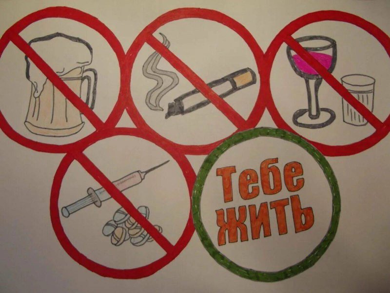 Плакат ЗОЖ
