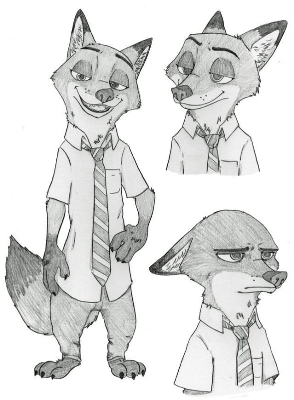 зверополис рисунки